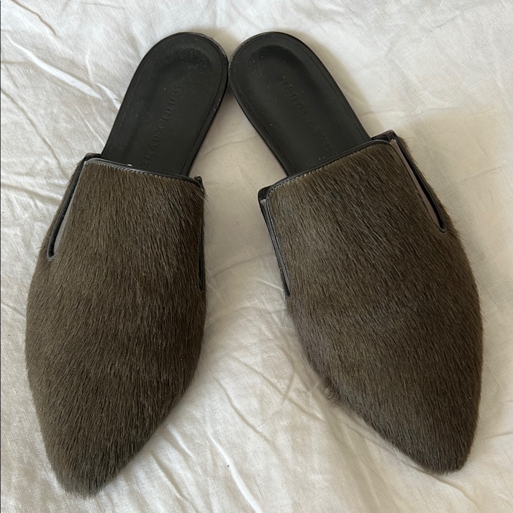 Jenni Kayne Pony Hair Mules